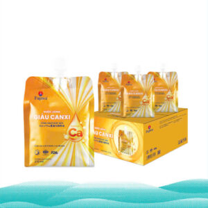 Nước Uống Giàu Canxi Vị Cam Thùng 12 Túi 270Ml